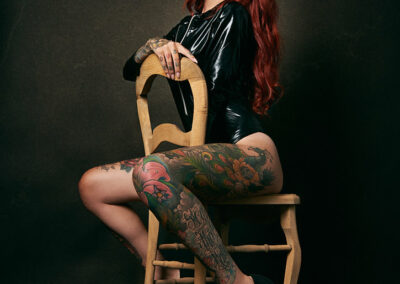 La belle Tess tattouée